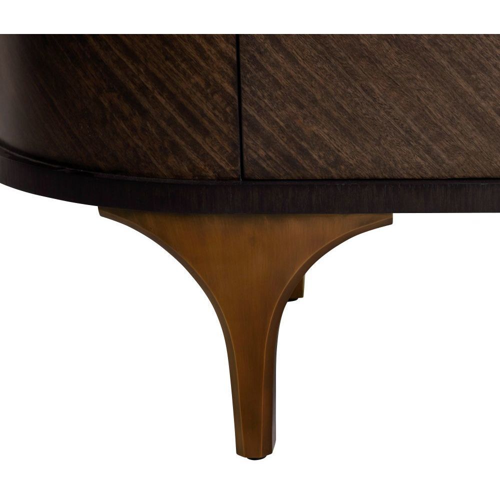 Nathaniel 34.5 inch Brindle Credenza