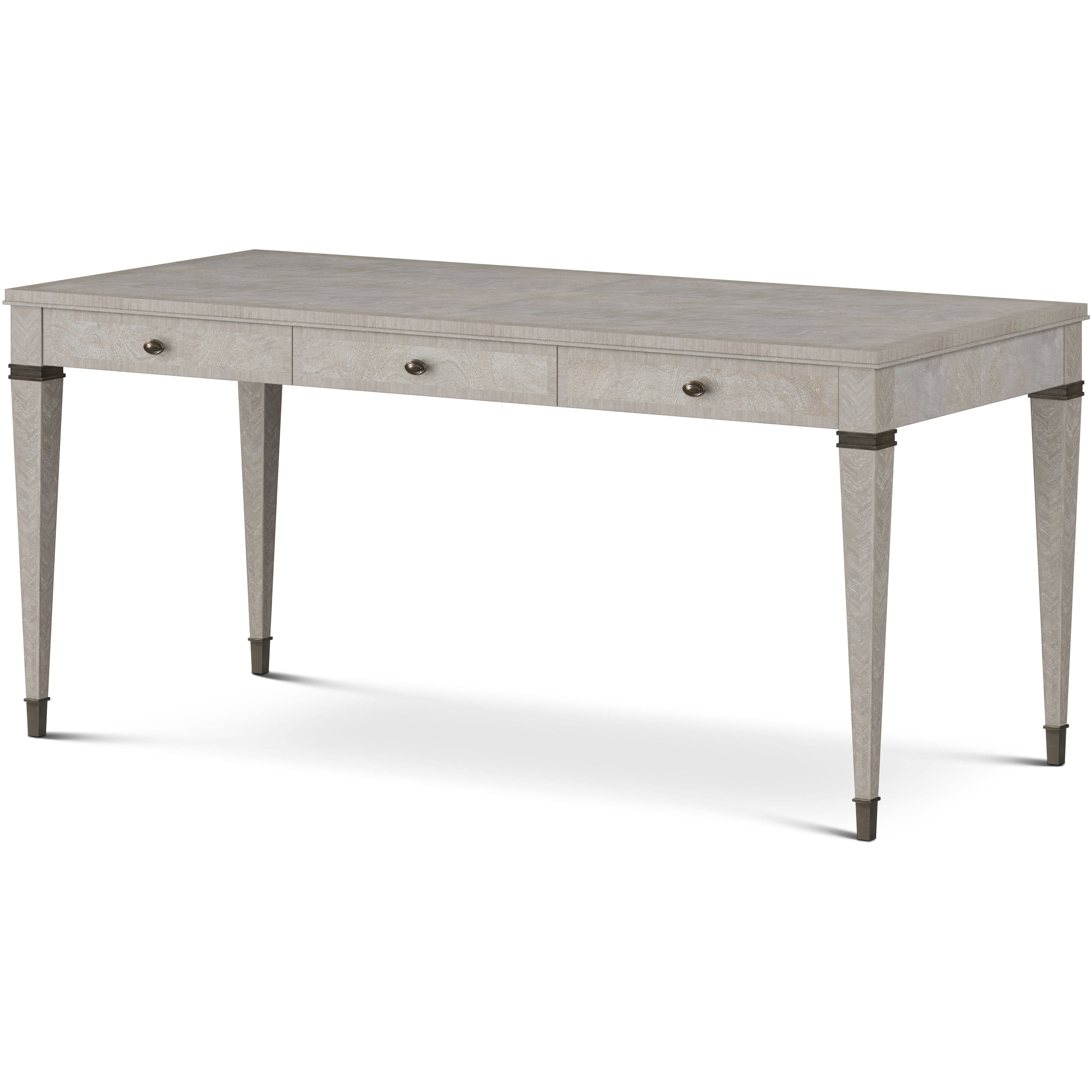 Bradbury 66 X 30 inch Geo Coast Desk, Wooden, Marlborough by Alexa Hampton