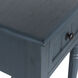 Hampton 28 X 14 inch Antique Navy End/Side Table