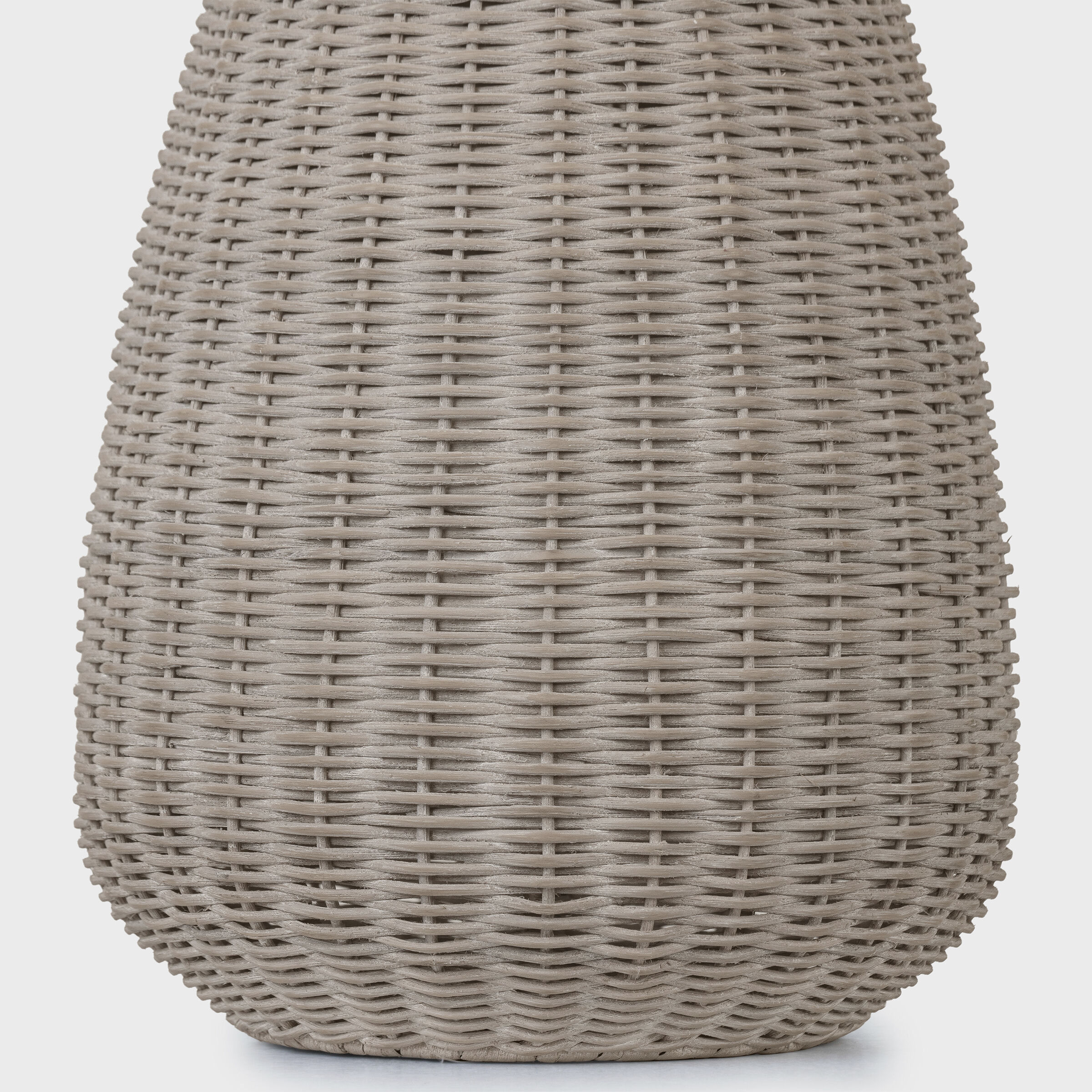 Chapman & Myers Kokomo 30.25 inch 15.00 watt Ash Wicker and Antique-Burnished Brass Table Lamp Portable Light