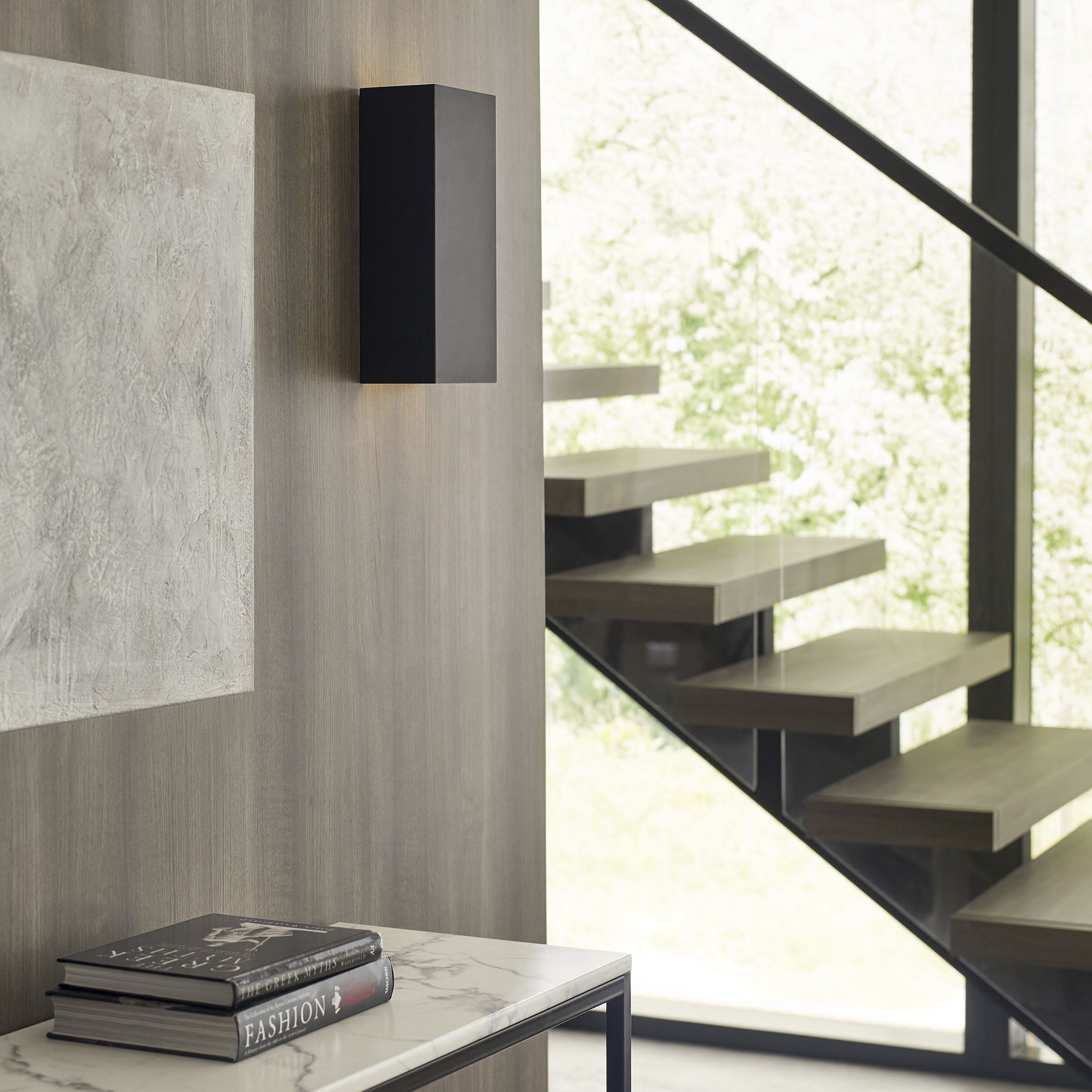 Sean Lavin Brompton LED Nightshade Black ADA Wall Sconce Wall Light, Integrated LED