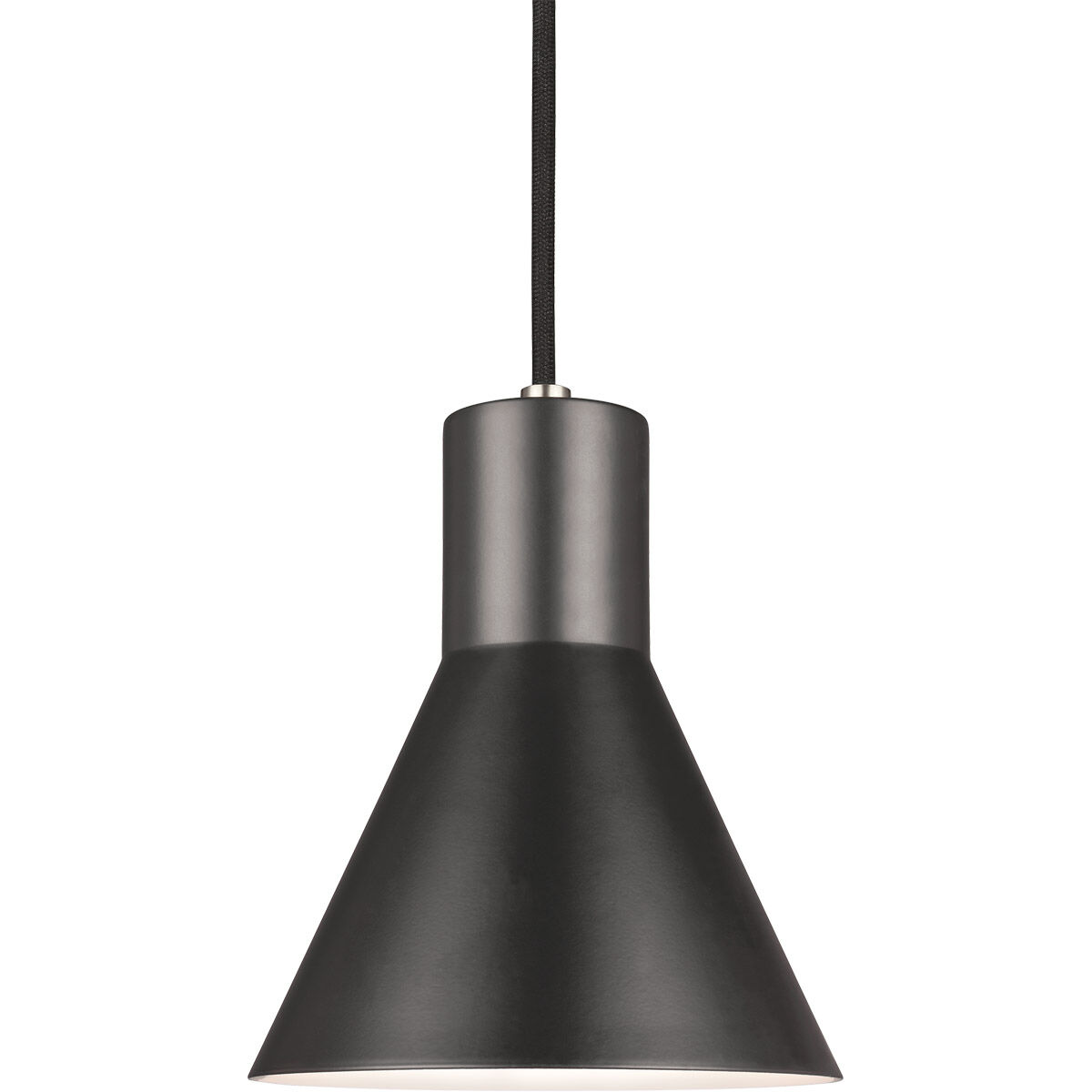 Towner 1 Light 7 inch Brushed Nickel Mini-Pendant Ceiling Light