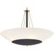 BAX 5 Light 32 inch Sand Coal and Soft Brass Pendant Ceiling Light