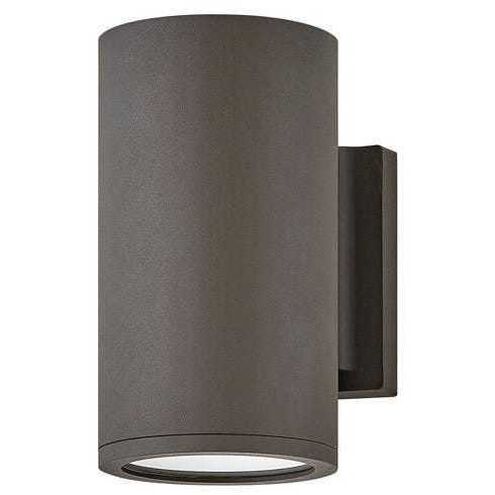 Coastal Elements Silo LED 8 inch Architectural Bronze Outdoor Wall Mount Lantern, Down Light