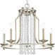 Wayland 5 Light 28 inch Silver Ridge Chandelier Ceiling Light, Design Series