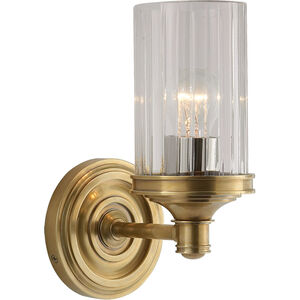 Alexa Hampton Ava 1 Light 4.5 inch Hand-Rubbed Antique Brass Single Bath Sconce Wall Light