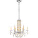 Siena 6 Light 24.5 inch Heirloom Gold Chandelier Ceiling Light in Heritage, No Spikes