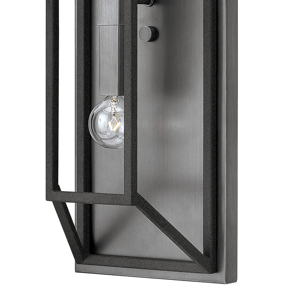 Fulton 2 Light 7.5 inch Aged Zinc with Antique Nickel Indoor Wall Sconce Wall Light