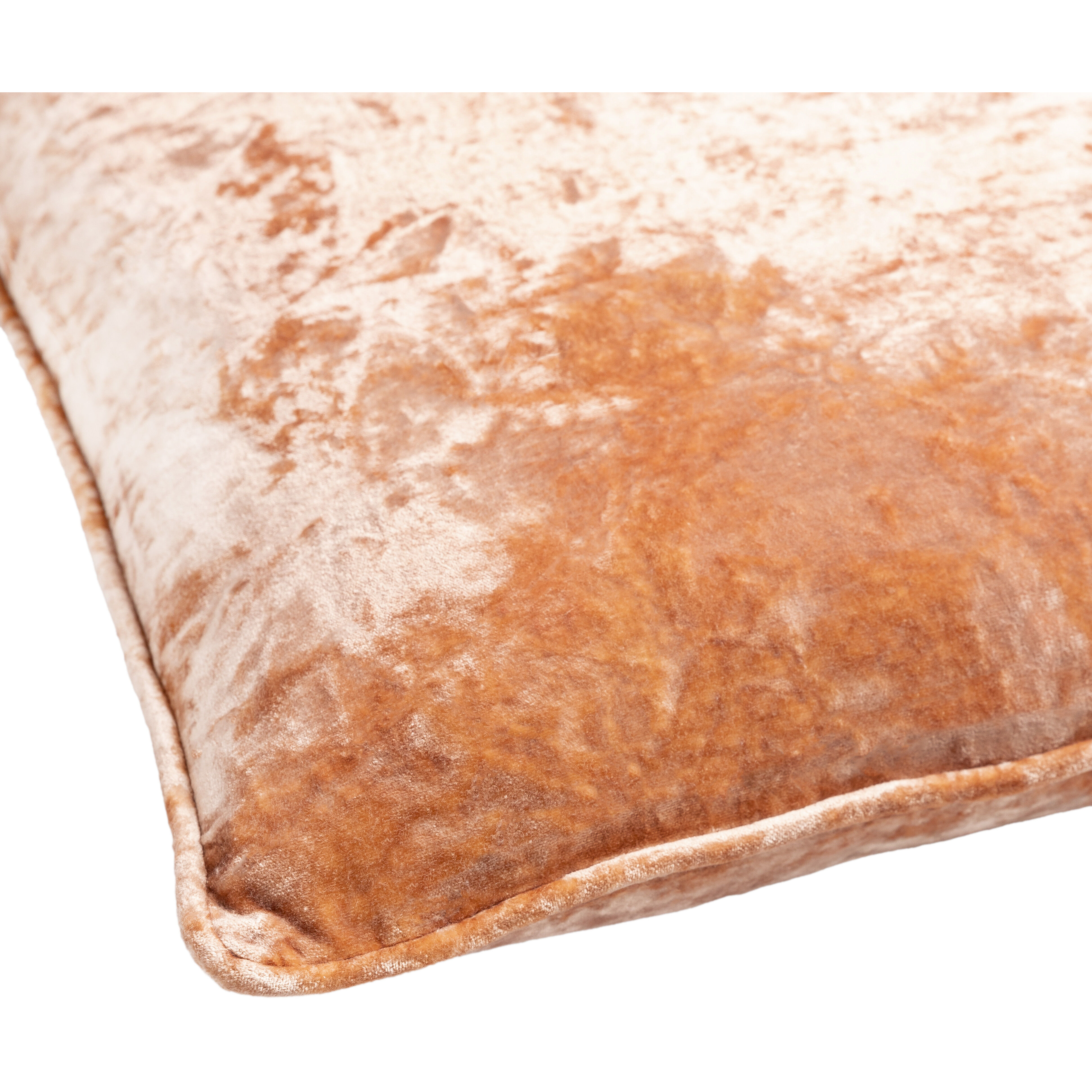 Velvet Mood 20 inch Dusty Coral Pillow Kit in 20 x 20, Square