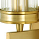 Hamilton 1 Light 5 inch Satin Brass Wall Sconce Wall Light
