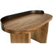 Euler 50 X 25 inch Dark Walnut and Matte Black Desk