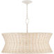 Phebe 4 Light 28.5 inch Vanilla Chandelier Ceiling Light, Small