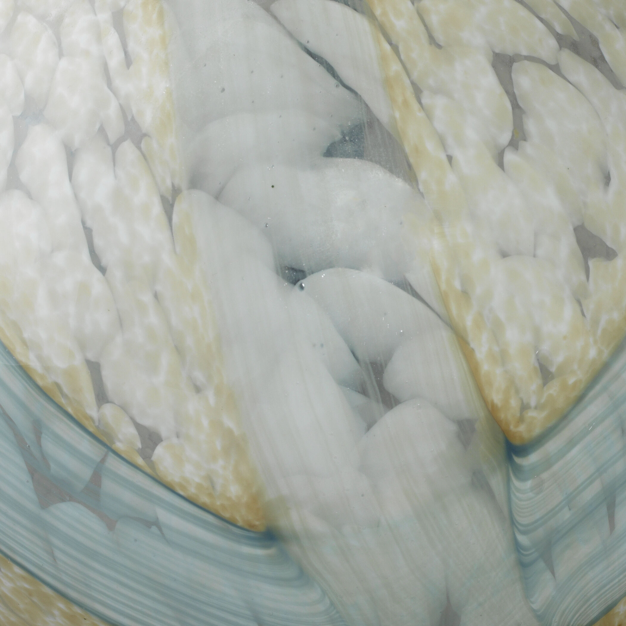 Cosmos Pale Blue Glass Glass Balls, Set of 2