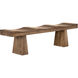 Shibumi Dark Walnut Bench