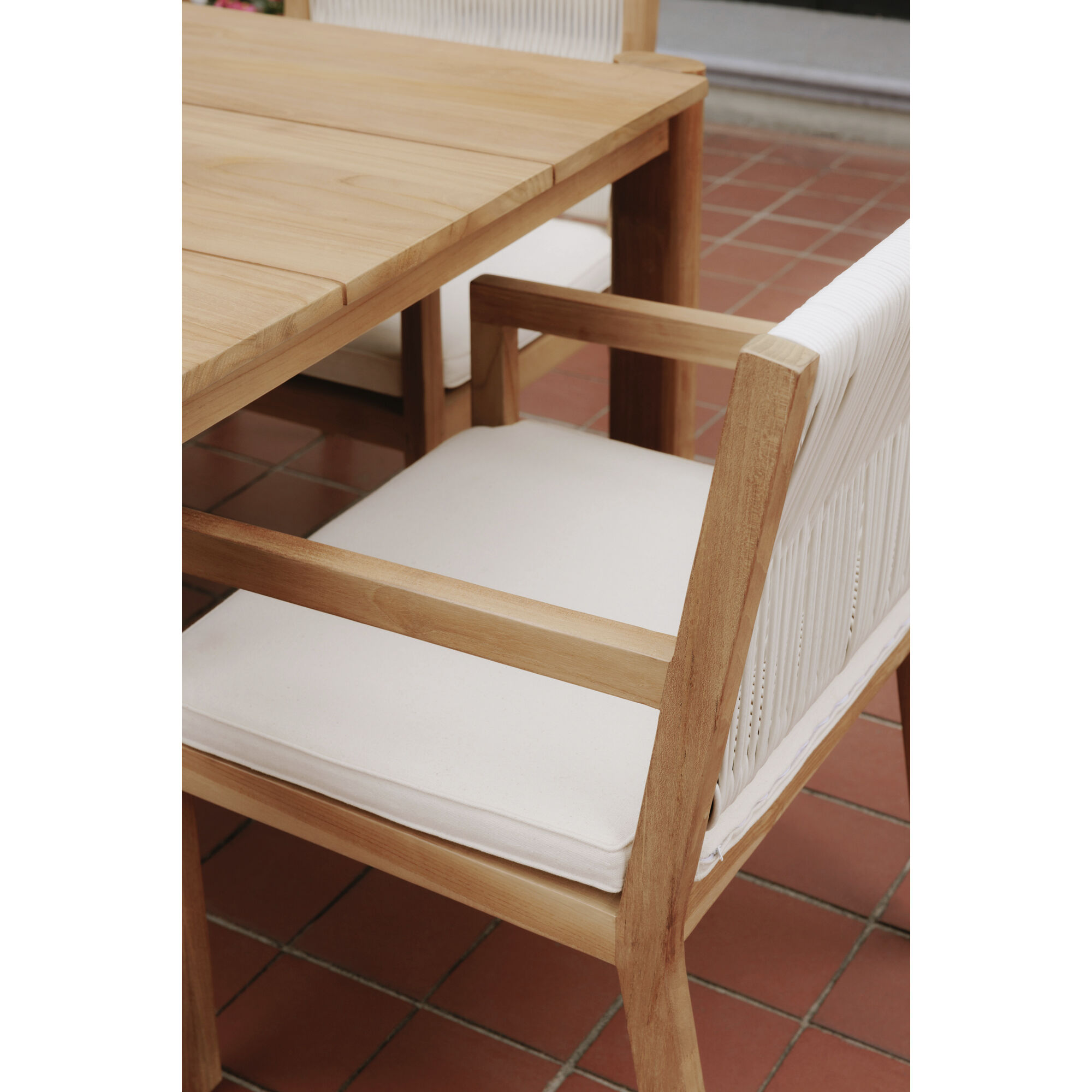 Luce Natural Outdoor Dining Chair