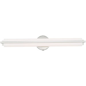 Visby LED 4 inch Polished Chrome ADA Bath Vanity Wall Light 