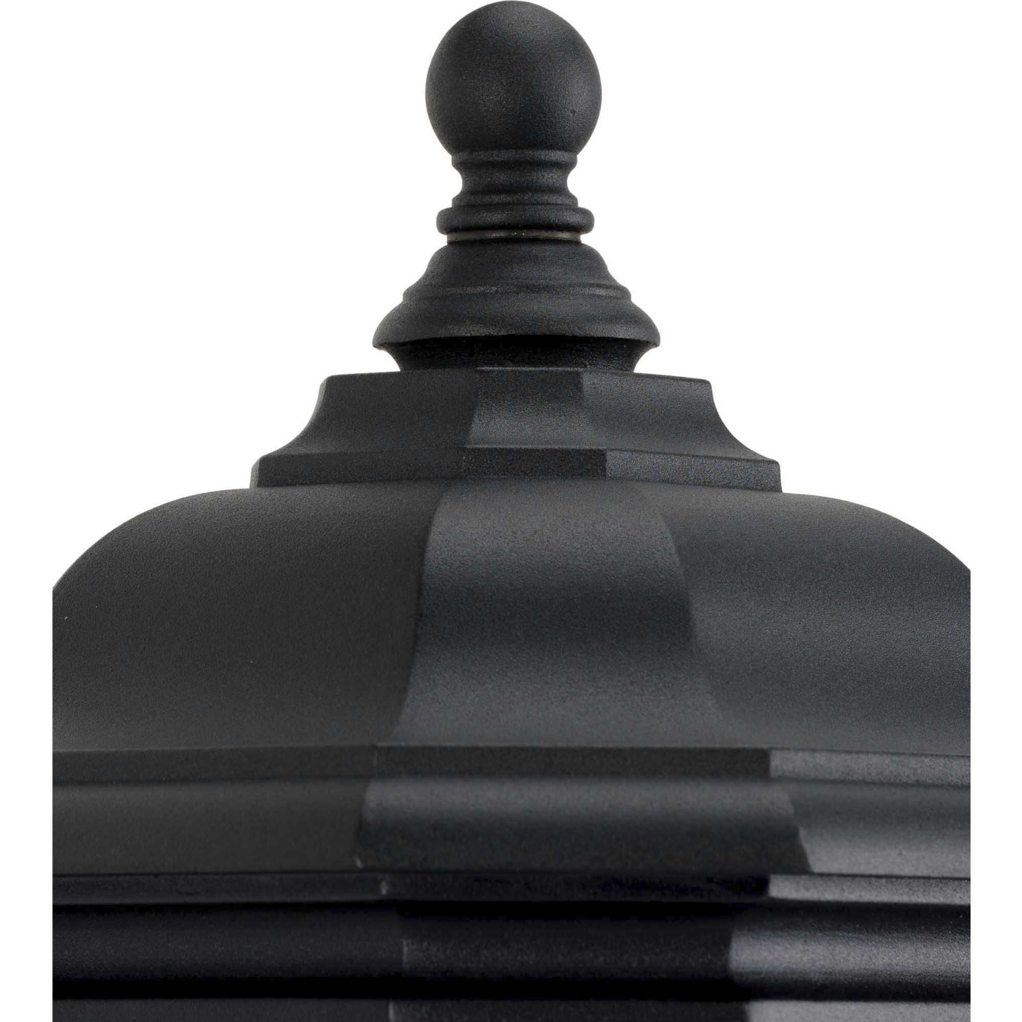 Crawford 1 Light 21 inch Textured Black Outdoor Wall Lantern, Medium