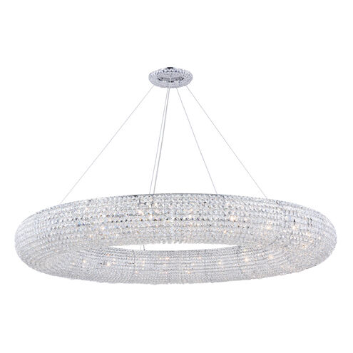 Paris 30 Light 71 inch Chrome Chandelier Ceiling Light