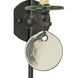Sethos 1 Light 4.5 inch Old Iron Wall Sconce Wall Light