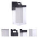 Hayner 1 Light 6.38 inch Midnight Outdoor Lantern, Small