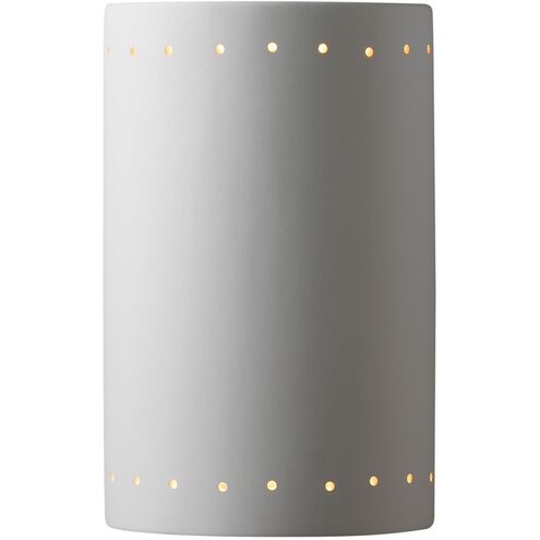 Ambiance Cylinder 1 Light 13 inch Antique Copper Outdoor Wall Sconce in Incandescent, Large