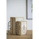 Anita 7 X 3.2 inch White Book Box, Set of 4