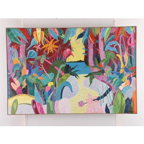 LM Zhou's Dreams of Nature 71.75 X 48 inch Painting