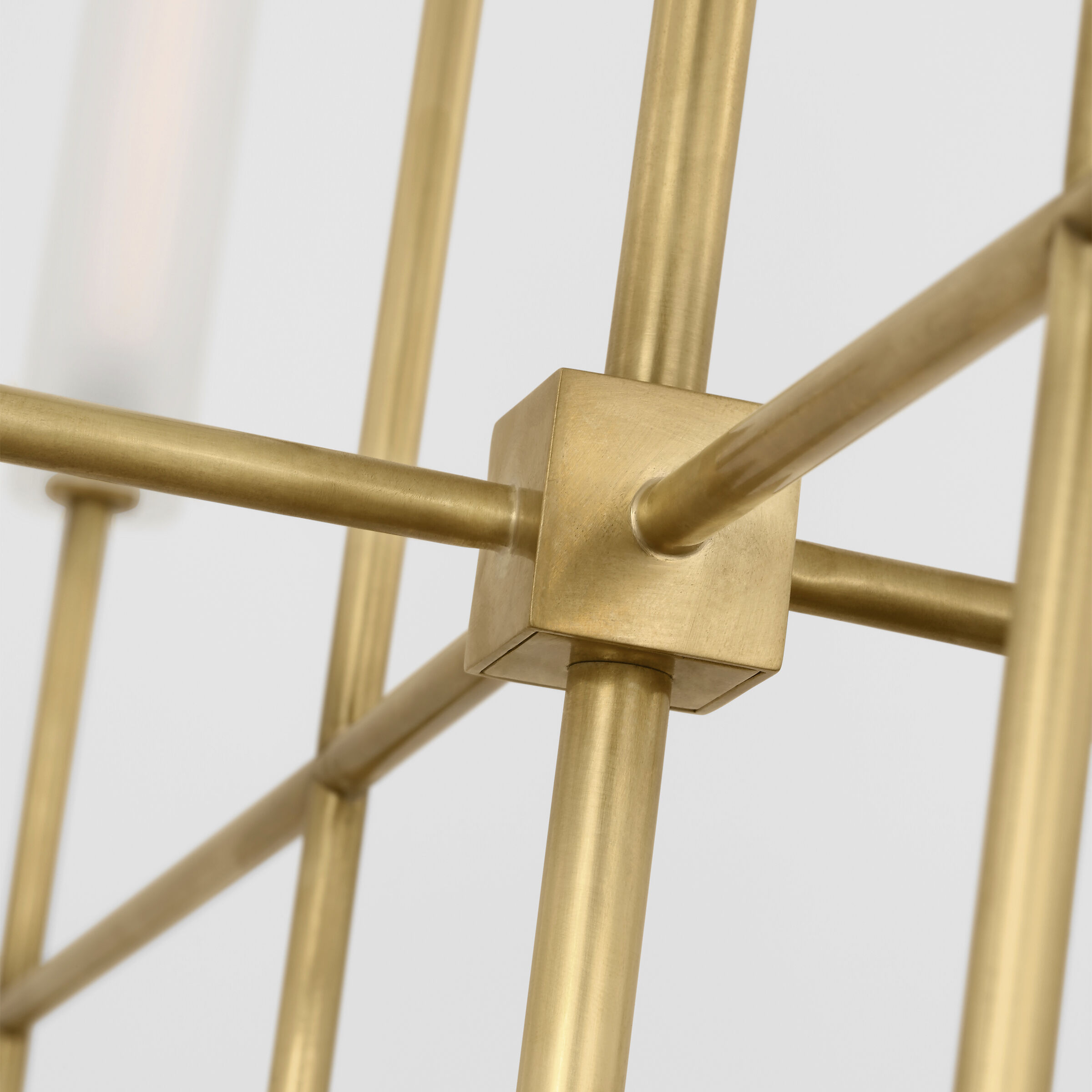 Ian K. Fowler Fay LED 32 inch Hand-Rubbed Antique Brass Chandelier Ceiling Light