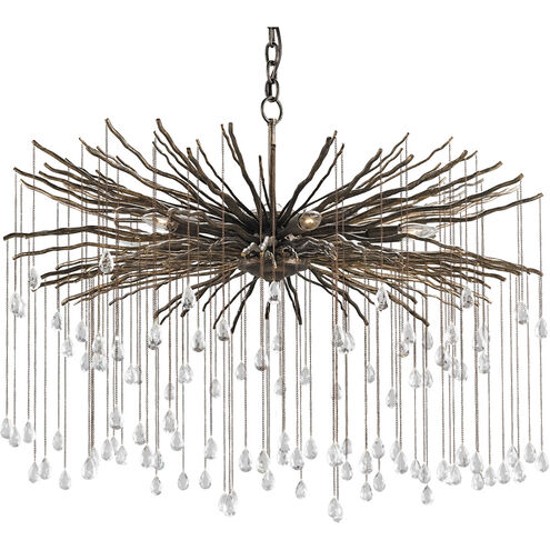 Fen 6 Light 38 inch Cupertino Chandelier Ceiling Light, Large 