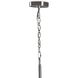 Bubbles 1 Light 27.5 inch Clear Chandelier Ceiling Light in Brushed Nickel, Clear Glass