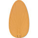 Blades Plastic Composite Natural Palm 22 inch each Fan Blades