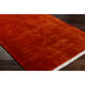 Evergreen 96 X 96 inch Dark Red Handmade Rug in 8 Ft Round
