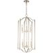 Provence 6 Light 16 inch Polished Nickel Foyer Chandelier Ceiling Light