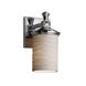 Limoges 1 Light 4.5 inch Polished Chrome Wall Sconce Wall Light in Waves, Incandescent