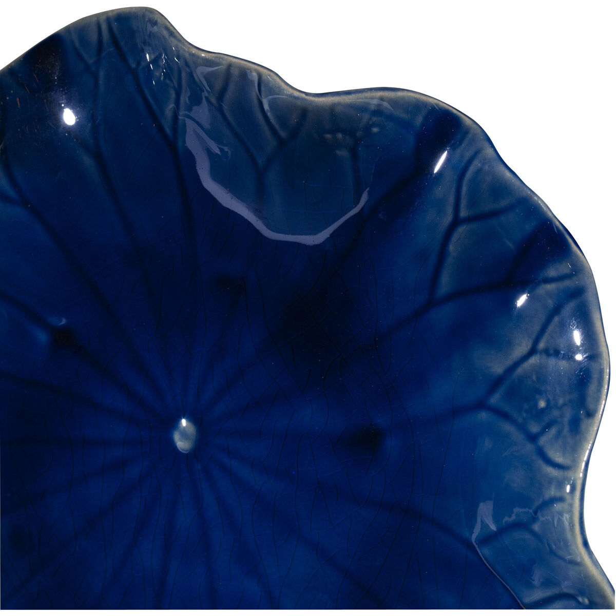 Abella Colbalt Blue Ceramic Wall Decor, Set of 3