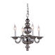 Champlain 4 Light 17.5 inch Silver Shade Pendant Ceiling Light
