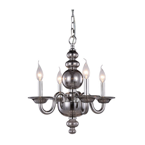 Champlain 4 Light 18 inch Silver Shade Pendant Ceiling Light