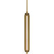 Trice LED 3.25 inch Aged Brass Mini-Pendant Ceiling Light