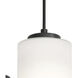 Leo 3 Light 18 inch Black Pendant Ceiling Light
