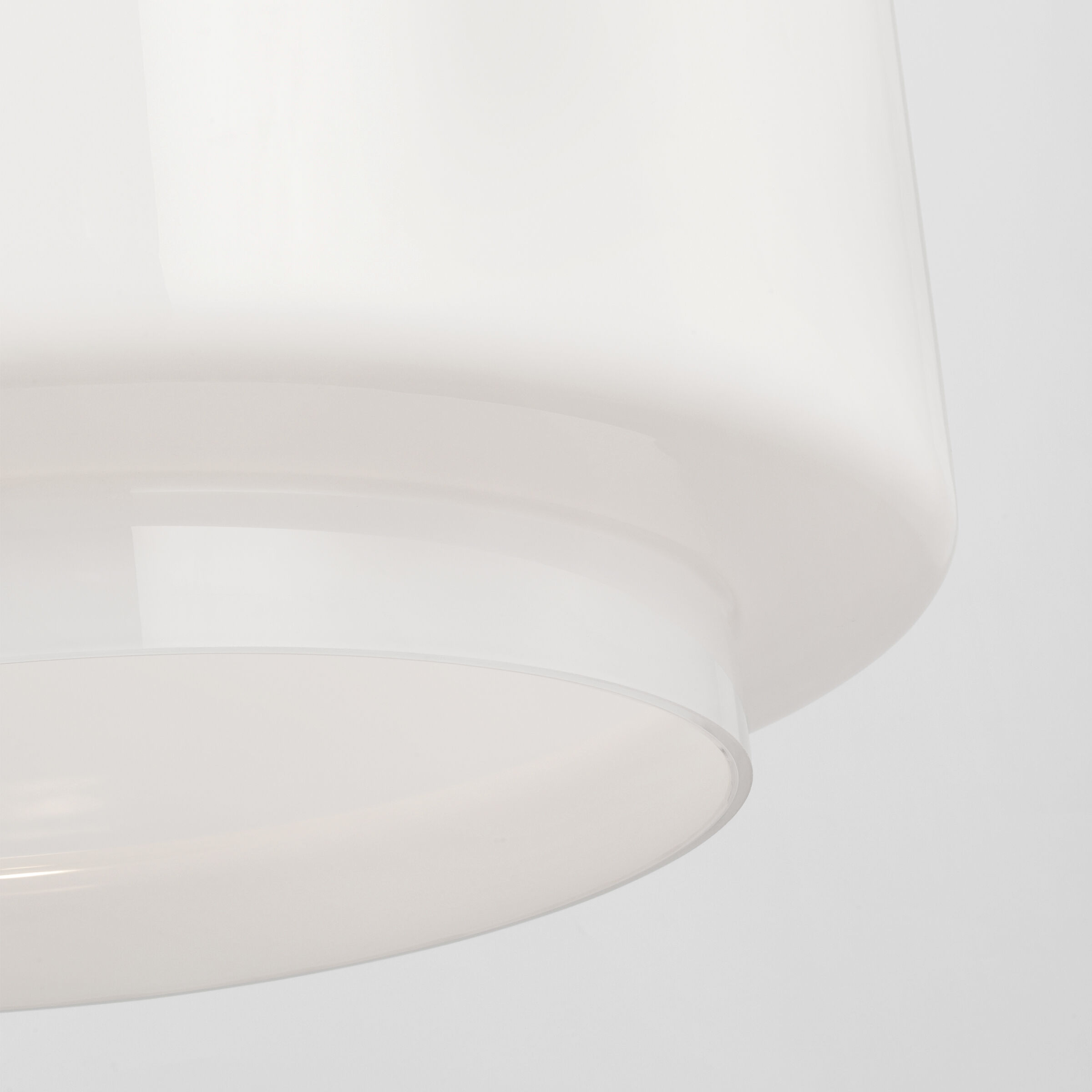 Ray Booth Elias LED 20 inch Polished Nickel Floating Pendant Ceiling Light