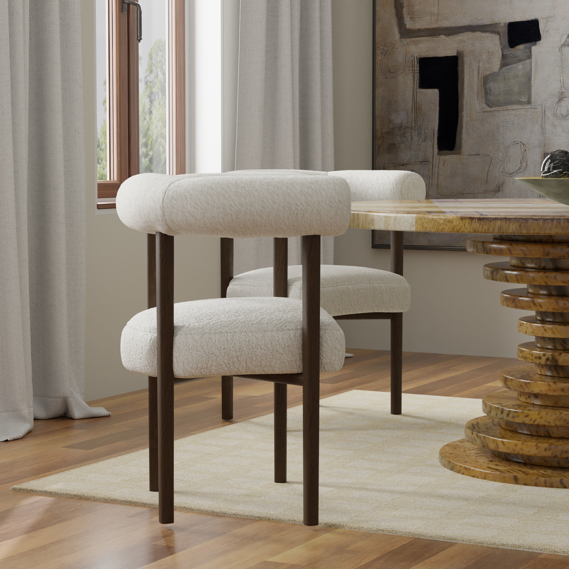 Rafa 117 X 93 inch Sand Rug