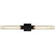 Petra LED 36 inch Sand Black Indoor-Outdoor Wall Light