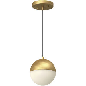 Monae 6 inch Brushed Gold Pendant Ceiling Light