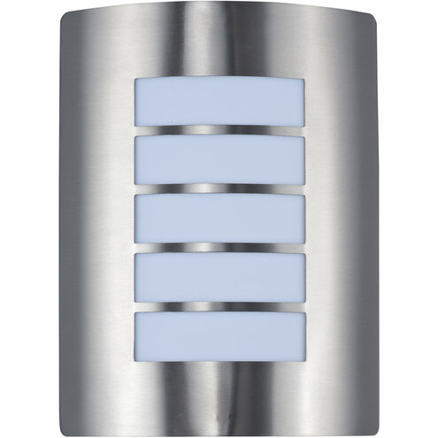 View LED E26 LED 11 inch Stainless Steel Outdoor Wall Sconce