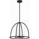 Abbott 4 Light 18.25 inch Black Lantern Chandelier Ceiling Light