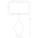 Audrey 33.5 inch 150.00 watt Ruby Red Table Lamp Portable Light