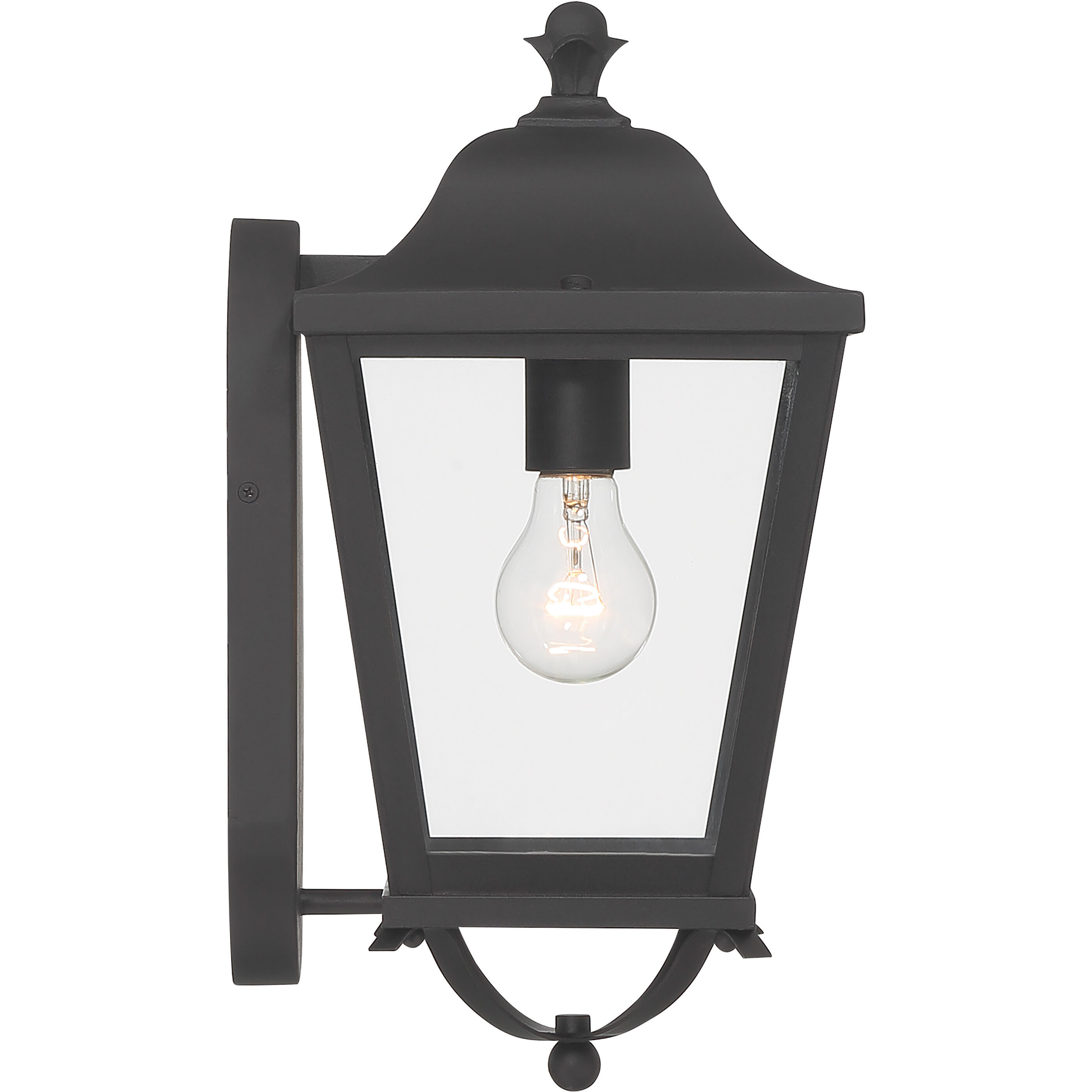 Savannah 1 Light 16 inch Sand Coal Outdoor Wall Mount, The Great Outdoors