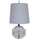 Canada 23 inch 100.00 watt Chrome Table Lamp Portable Light