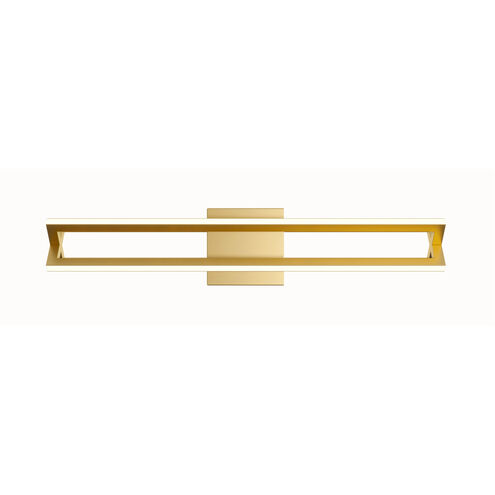Cass LED 24 inch Gold Bath Vanity Wall Light