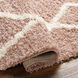 Urban Shag 114 X 79 inch Dusty Pink Rug, Rectangle
